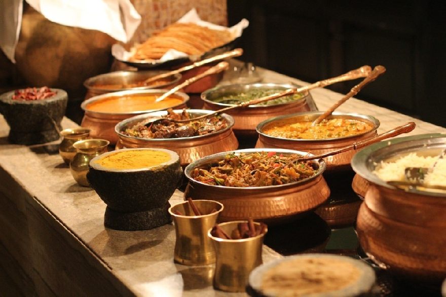 Indisches Buffet Essen wie beim Restaurant Masala in Beckum.